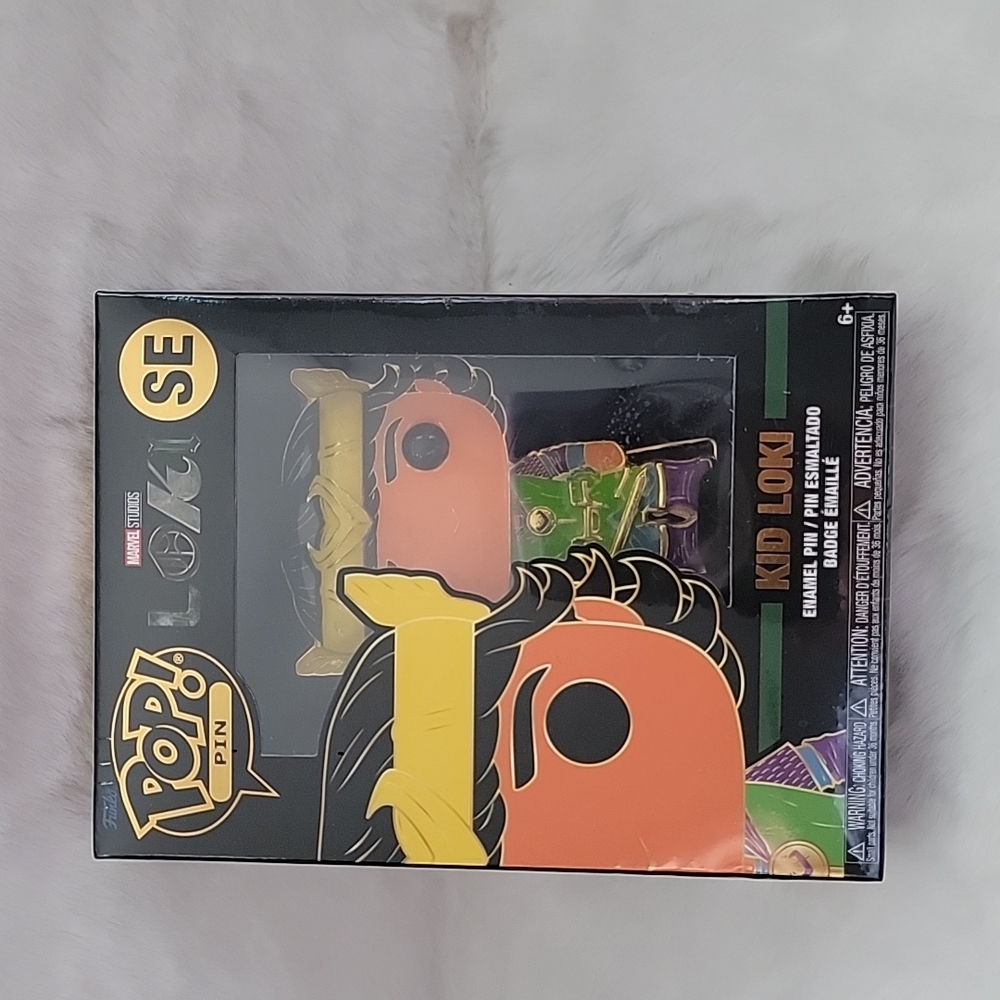 Funko Pop Pin Kid Loki Pon Marvel Studios